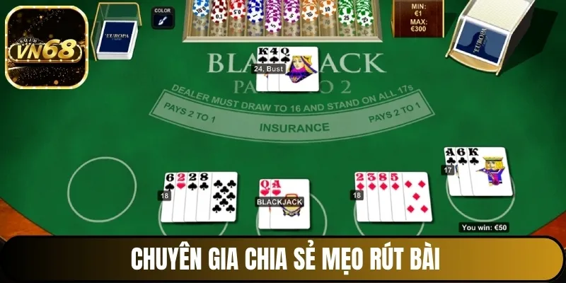 Bảng phân tích mẹo rút bài