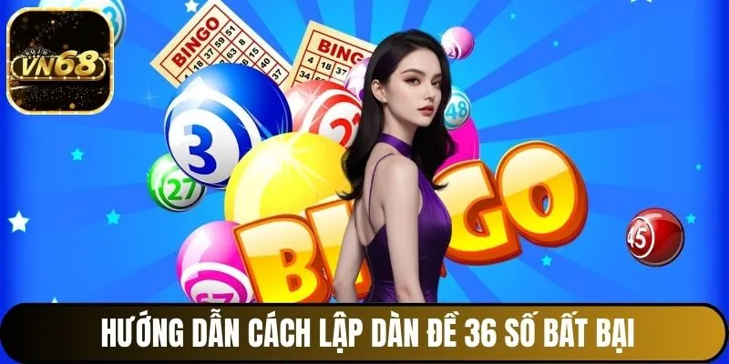 Hướng dẫn cách lập dàn đề 36 số bất bại