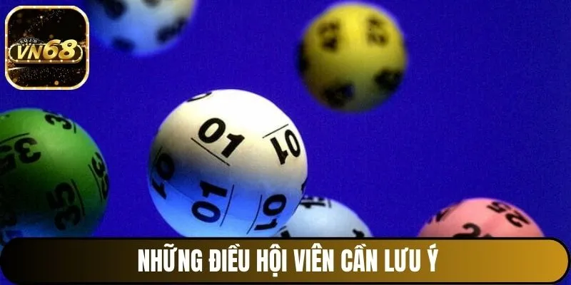 Những điều hội viên cần lưu ý