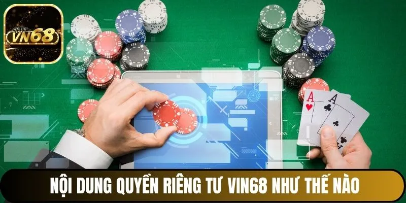 Nội dung quyền riêng tư Vin68 như thế nào